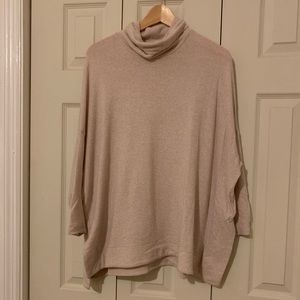 Anthropologie Cowl Neck Sweater Size Small
